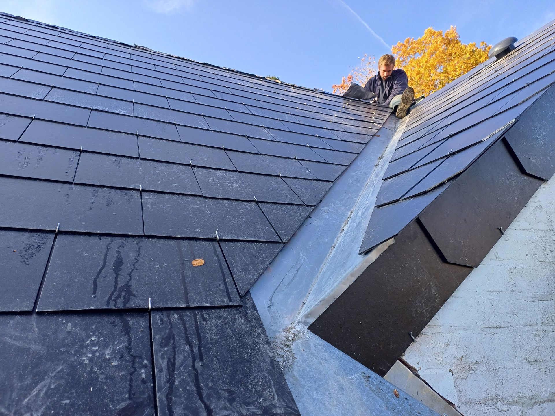 Toiture couverture ardoises zinguerie